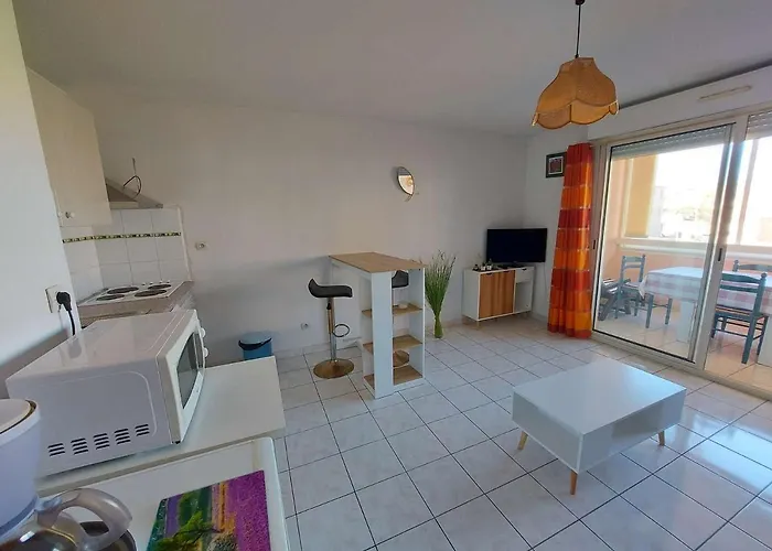 Lumineux 2 Pieces A 50m De La Avec Ascenseur, Loggia Et Equipements Pour 4 Personnes - Fr-1-423-242 Le Grau-dʼAgde